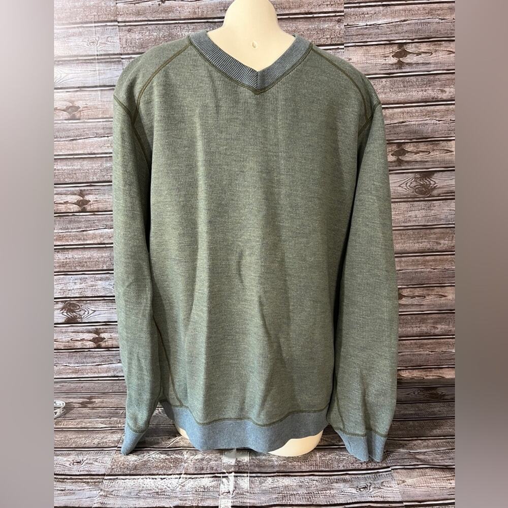 Tommy Bahama Reversible V Neck Sweater XL